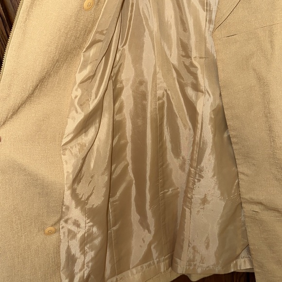 Vintage Kasper Dress with zip front and inside buttons 4 - Picture 6 of 7